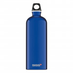 Sigg Traveller Stainless Steel Water Bottle, Dark Blue, 1.0L