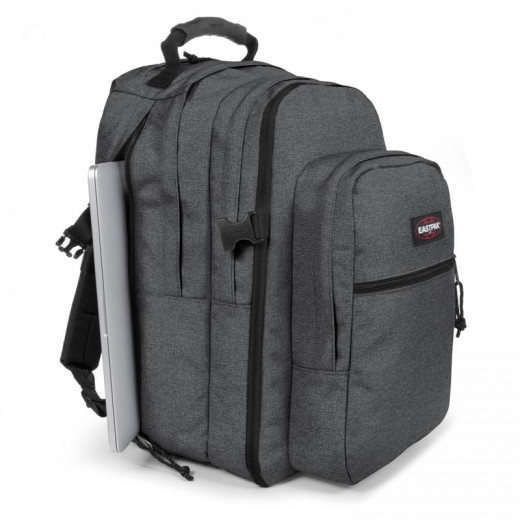 Eastpak Laptop Backpack Tutor, Black Denim, 15 Inch