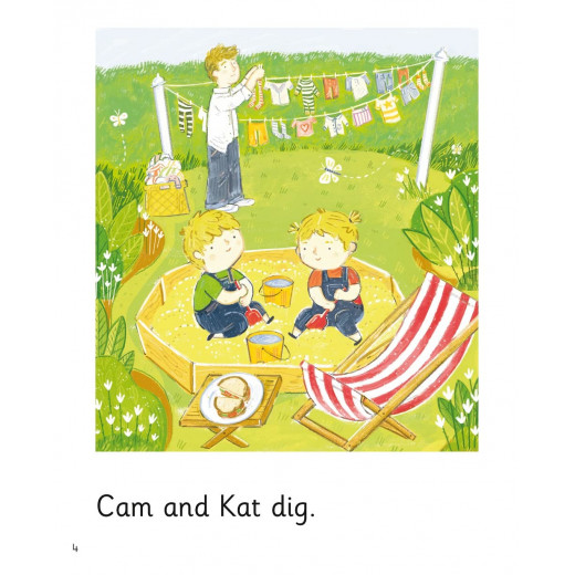 Cam and Kat: My Letters and Sounds Phase Two Phonics Reader