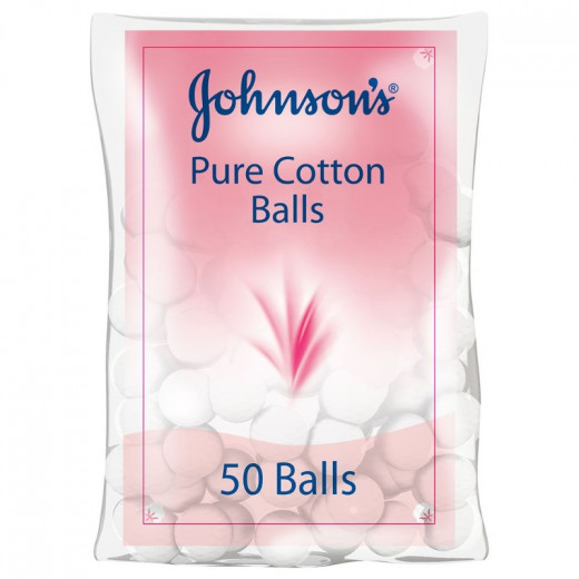 Johnson'S Cotton Wool Balls (50 Balls)