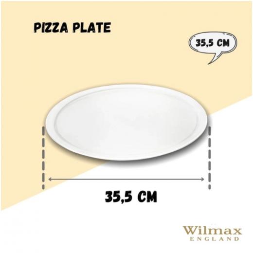 Wilmax  Pizza Plate  White-35.5cm