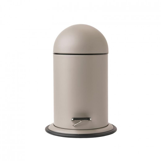 Aquanova Ona Waste Bin, Light Gray, 3 Liter