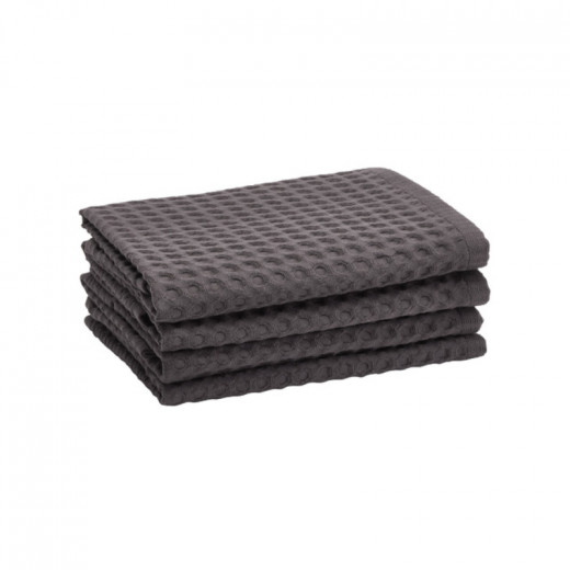 Aquanova Erin Dark Gray Bath Towel - 70 X 140 Cm