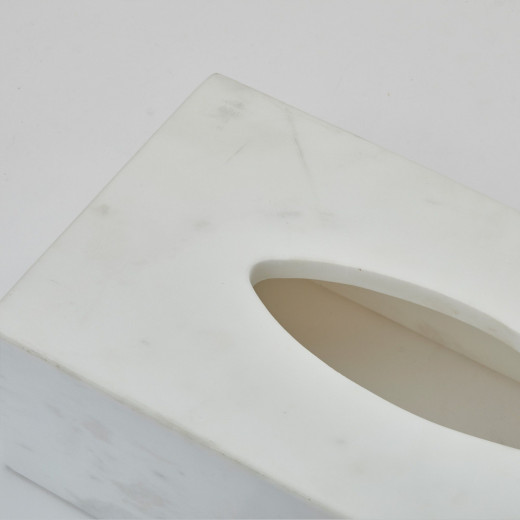 Aquanova Hammam Tissue Box - White