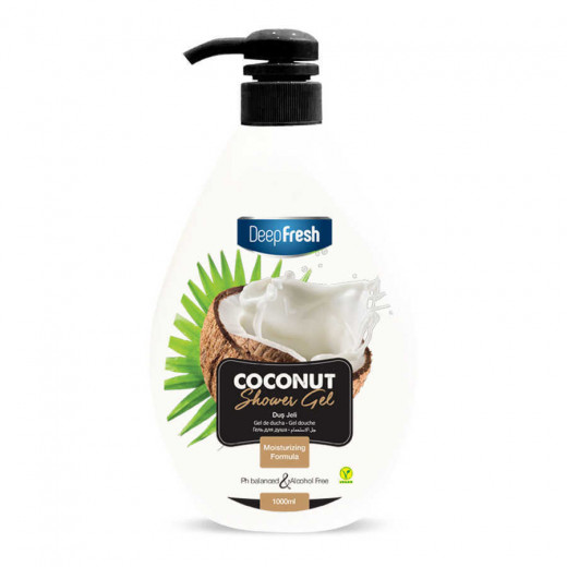 DeepFresh Shower Gel With Coconut Extract 1000 Ml