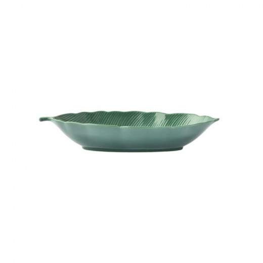 Easy Life Madagascar  Tropical Leaf Bowl in Box - Green 30*13cm