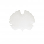 Easy Life Madagascar Ginko Leaf Serving Platter - White  35*29cm