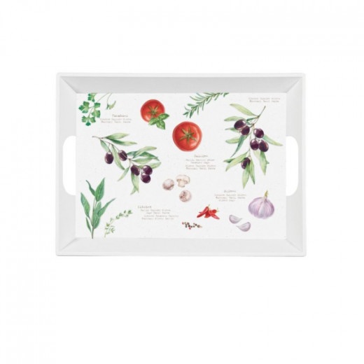 Easy Life Home & Kitchen  Tray -   51x38cm Multicolored