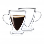 ARMN Anchor Double-Wall Glass Mug with Handle 300ml