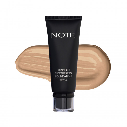   Note Cosmetique Luminous Moisturizing Foundation,08 sunny