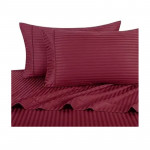 Cannon Pillow case New Stripe Standard Maroon