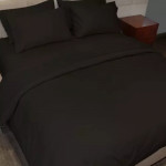 FieldCrest Duvet CoverPlain  Black 260*220