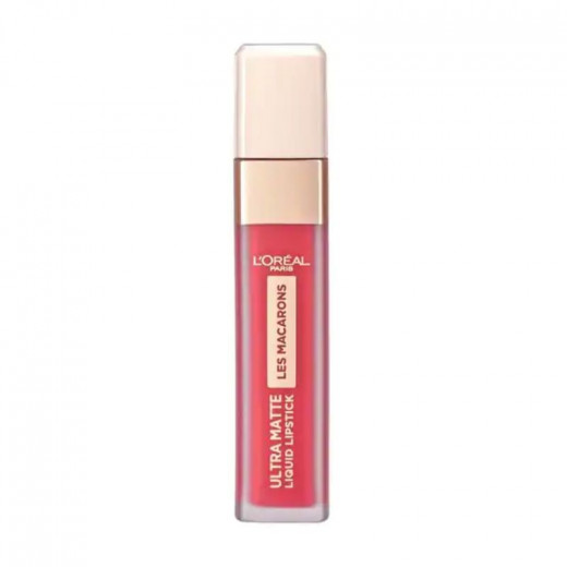 Loreal Les Macarons Ultra Matte Liquid Lipstick  Framboise Frenzy No.(828)