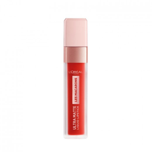 Loreal Les Macarons Ultra Matte Liquid Lipstick strawberry Sauvage  No.(832)