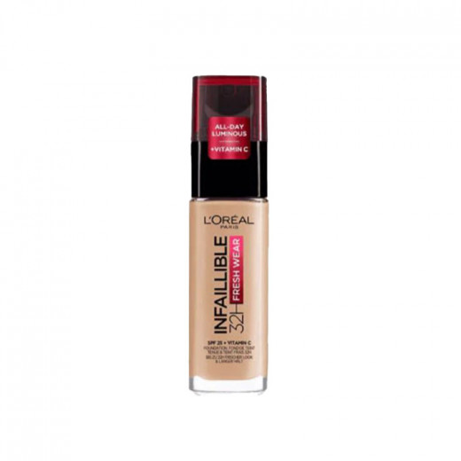 Loreal Infallible 24H Fresh Wear Liquid Foundation Natural Rose 125