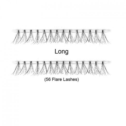 Master Lashes  Everlashes Individual Flare Lashes - Long 56ct