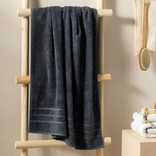 English Home Soft Cotton Bath Towel Anthracite  70*140 cm