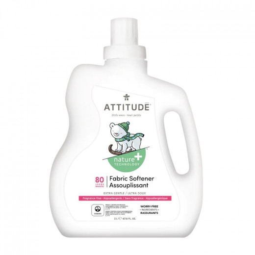 Attitude Fabric Softener Unscented 2L