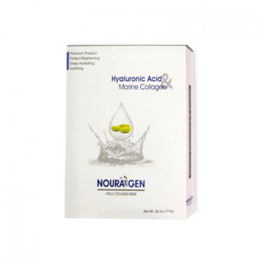 Nouragen Hyaluronic Acid&marine Collagen Mask 30ml