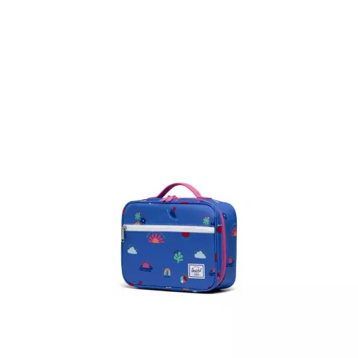 Herschel Pop Quiz Lunch Box Self Love Baja Blue