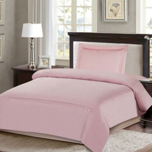 ARMN Nature soft Single size Duvet Cover Set - Pink 3-Piece