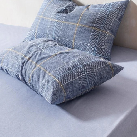 Madam Coco Bettine Bed Sheet Set - Purple Double Size