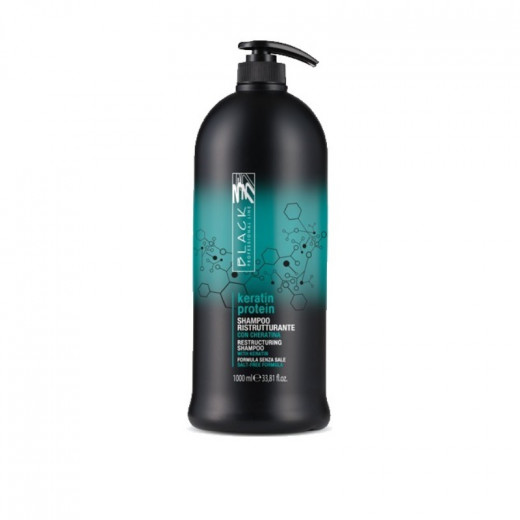 Black professional Keratin Protein Shampoo 1000 Ml