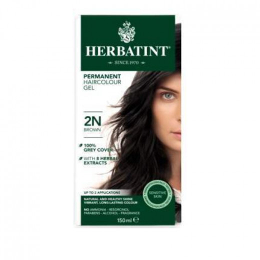 Herbatint Permanent Hair Dye  2N – Brown - 150ml