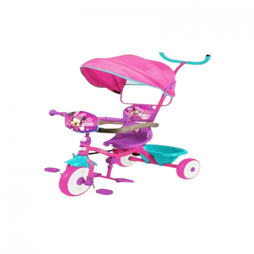 Bike With Hand and Umbrella for Kids, Minnie Mouse