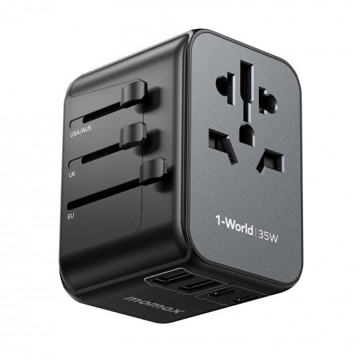 Awei C-40 Worldplug Usb C Electrical Adaptor