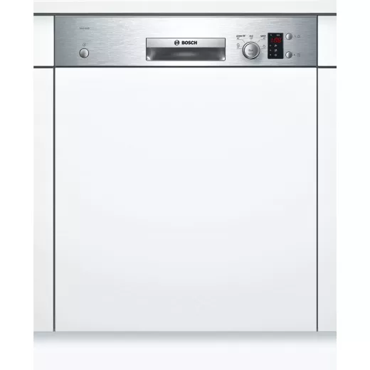 Bosch semi-integrated dishwasher 60 cm Stainless steel Serie | 4