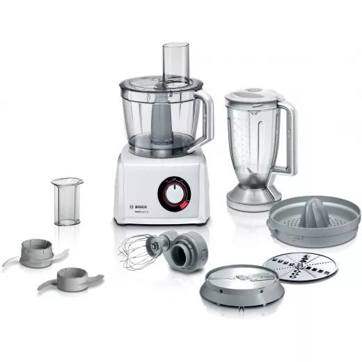 Bosch Food processor MultiTalent 8 1100 W White, White