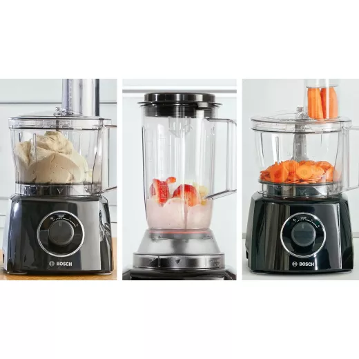 Bosch Food processor MultiTalent 3 800 W Black