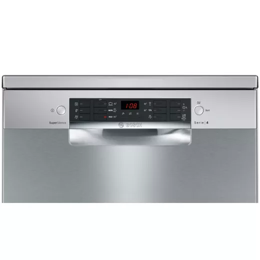free-standing dishwasher 60 cm Stainless steel, lacquered Serie | 4