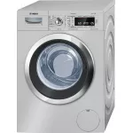 Bosch Serie | 8 washing machine, frontloader fullsize 9 kg 1600 rpm, Inox-easyclean