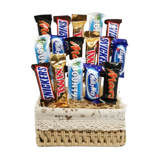 Chocolate Basket, Brown, Large Size