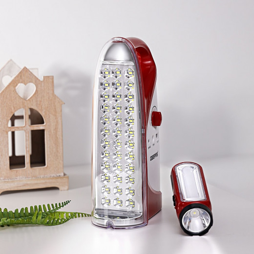 Geepas rechargeable led lantern & torch