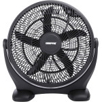 Geepas powerful personal desk box fan 18" 80w