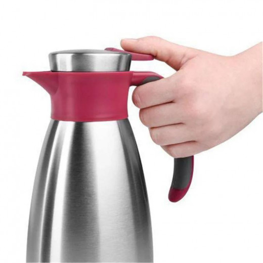 Tefal Soft gripjug 1.5l rasberry