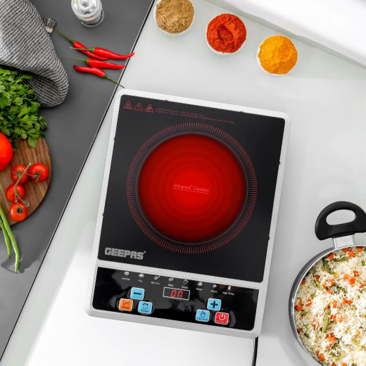 Geepas single digital infrared cooker