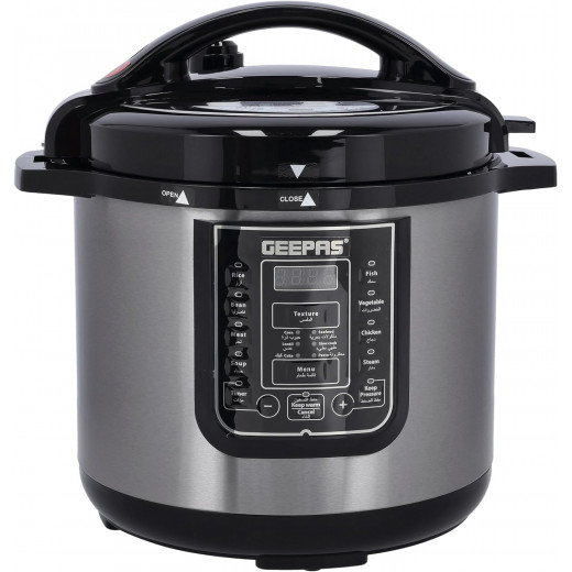 Geepas digital multi-cooker 12L