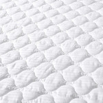 Cannon Matress Protector Pad, White Color, Size 120x200