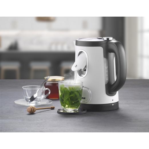 Trisa Electric kettle "2-in-1 perfect cup" 1.5l white