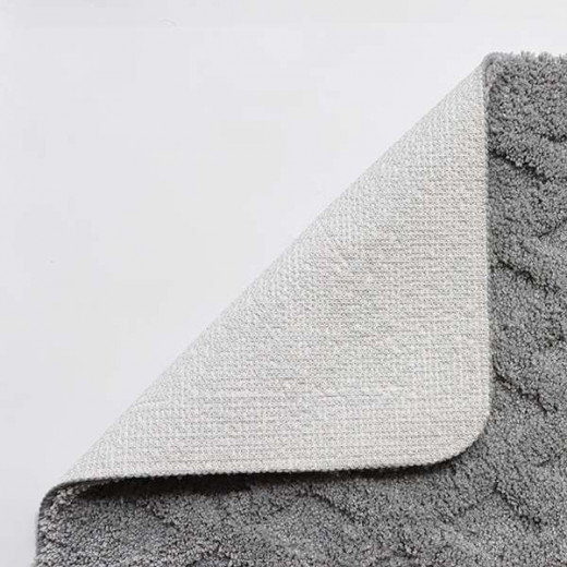 Nova Home Bath Mat "Athens", Silver Color, 70*120