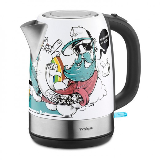 Trisa electric kettle "Street art" 1.7l