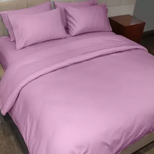 Fieldcrest Plain Duvet Cover King Size, Lilac Color