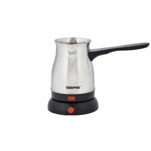 Geepas electric turkish coffee maker stainless steel