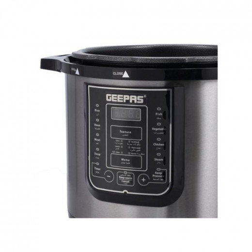 Geepas digital multi-cooker 12L