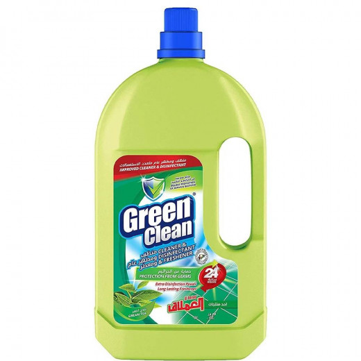 Green Clean multi-use disinfectant 3 liters, green tea