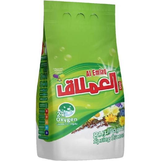 Al Emlaq Detergent Powder - Automatic - 10 kg - Spring breez - Bag